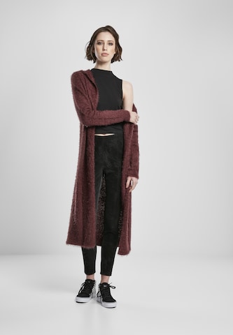 Cardigan Urban Classics en rouge