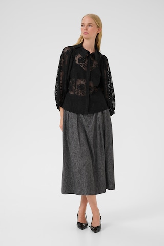 KAREN BY SIMONSEN Bluse 'Brynja' i blå