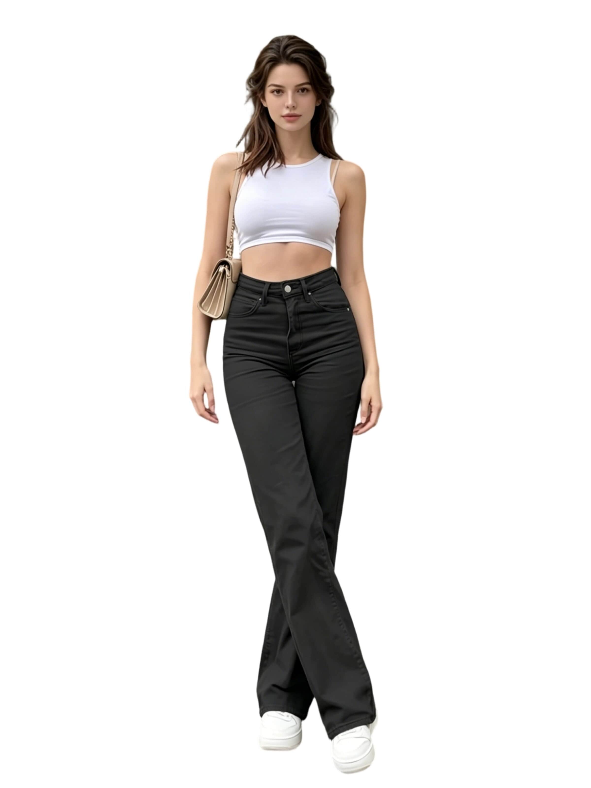 Yesfashion Regular Jeans‌‌‌‌‌‌ in Schwarz