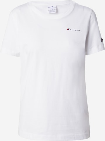 T-shirt Champion Authentic Athletic Apparel en blanc : devant