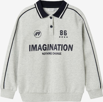 pilka NAME IT Megztinis be užsegimo 'NKMKRIS': priekis