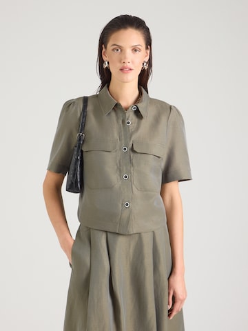 MORE & MORE - Blusa en verde: frente