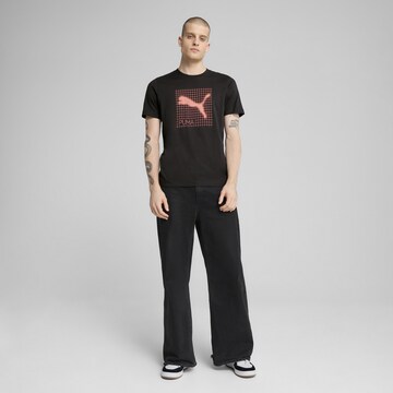 PUMA T-Shirt 'Pumatech' in Schwarz