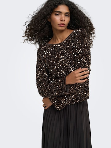 ONLY - Blusa 'CONFIDENCE' en marrón