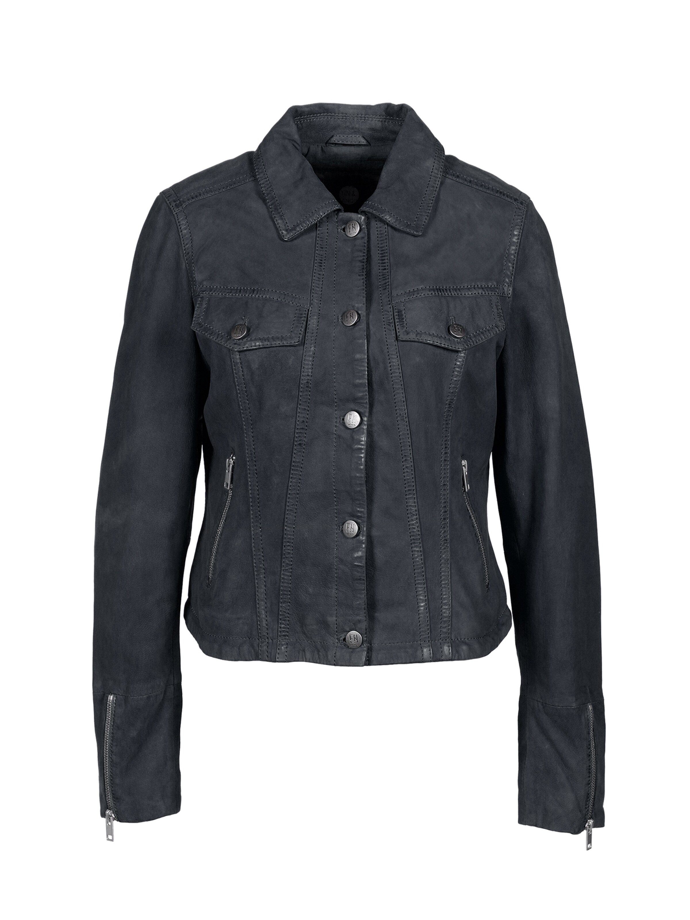 FREAKY NATION Overgangsjakke 'Callie' i blå: forside