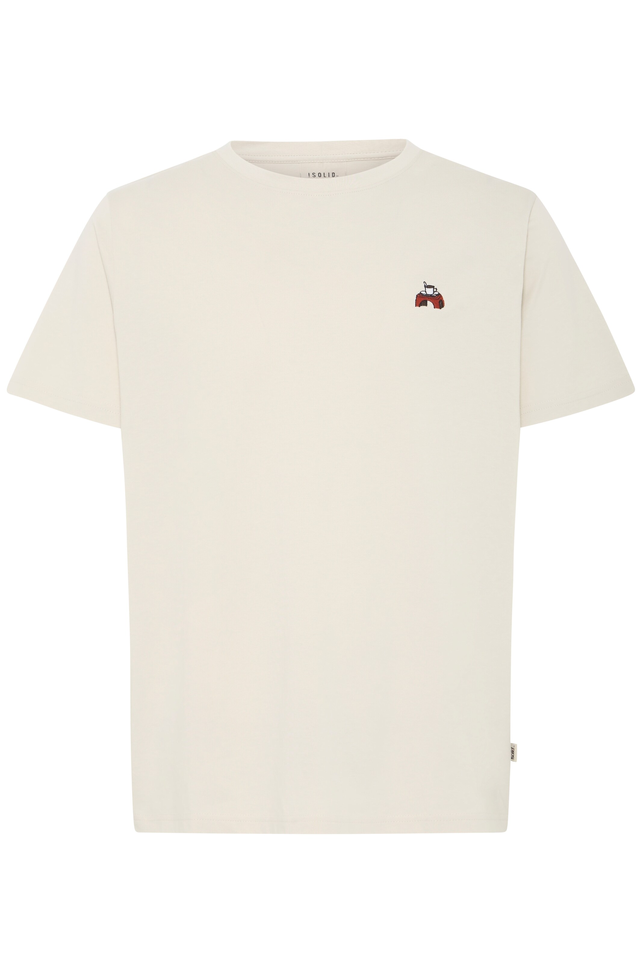 !Solid T-shirt 'SDWILLARD' i beige: framsida