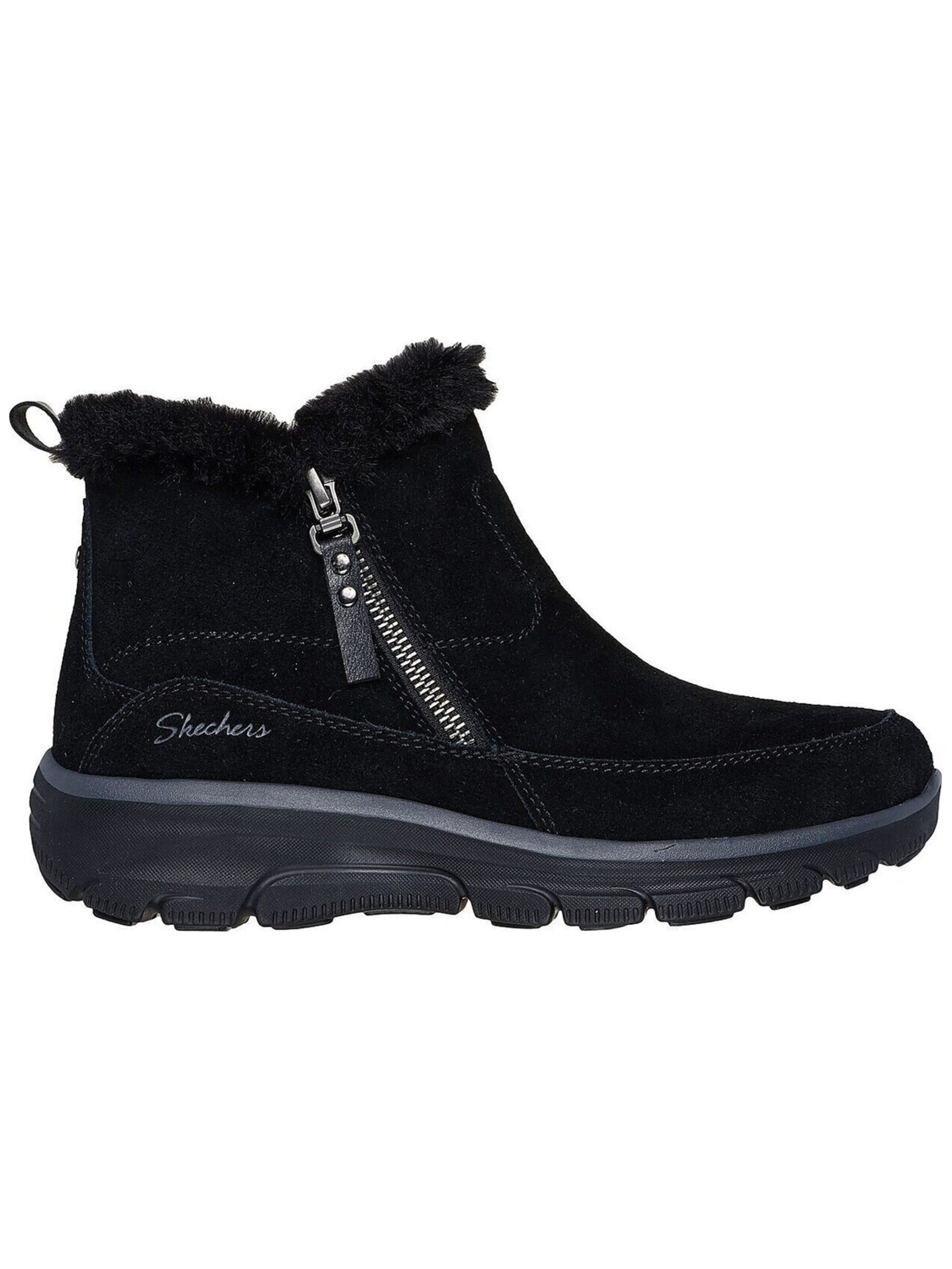 SKECHERS Boots 'Skechers Easy Going - Cool Zip' in Zwart