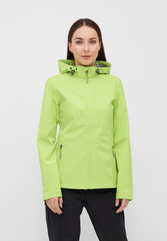 BENCH Funktionsjacke in Grün: Vorderseite
