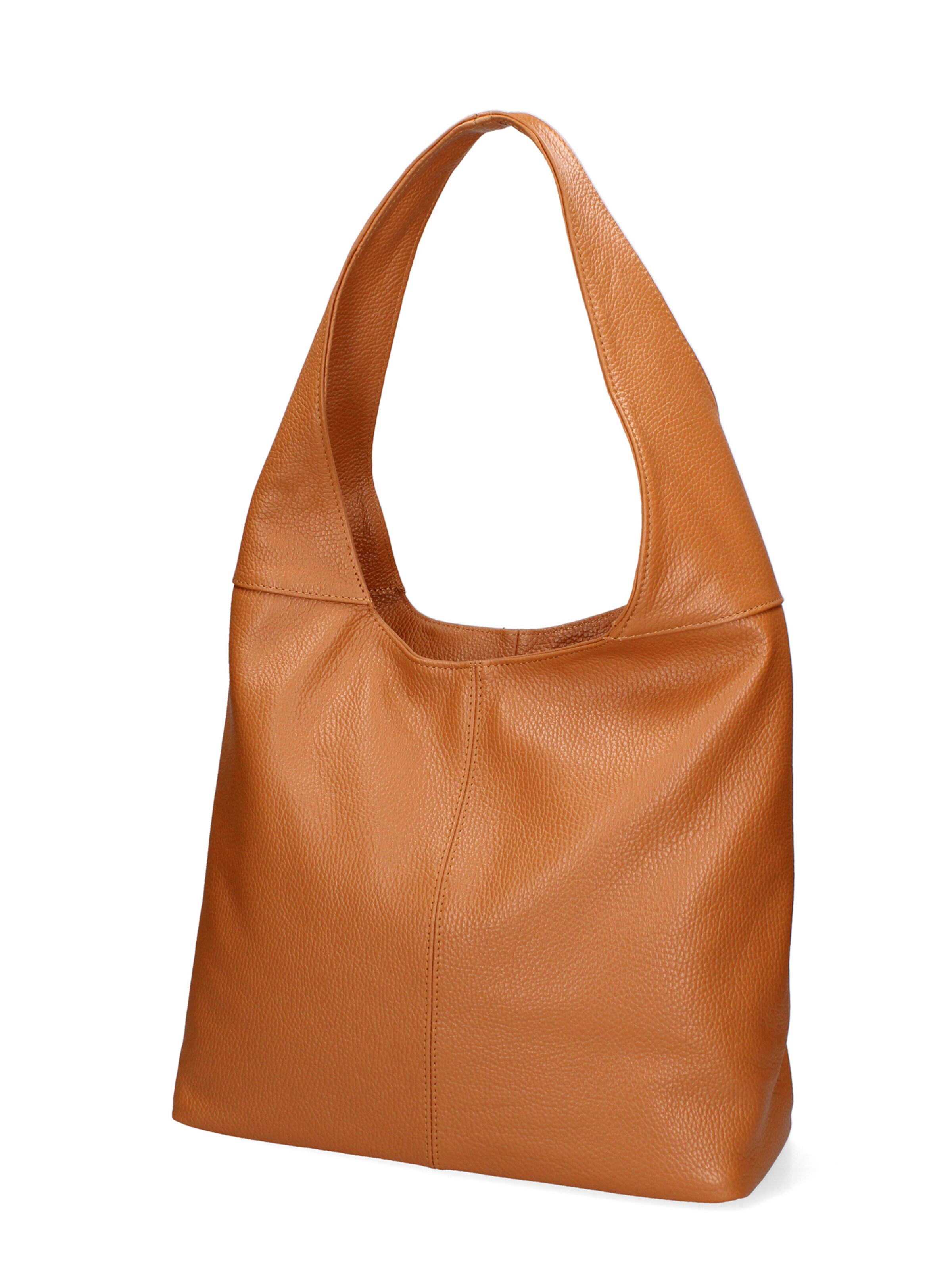 Borsa a spalla di Gave Lux in beige: frontale