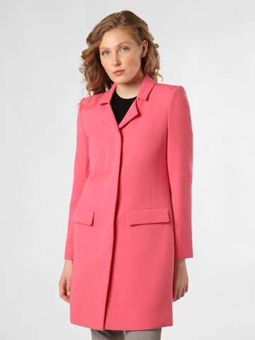 Marie Lund Between-Seasons Coat ' Shania ' in Pink: front