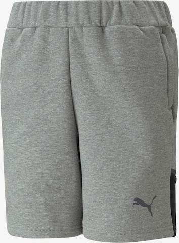 PUMA Regular Workout Pants in Grey: front