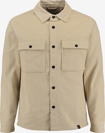 Chemise Key Largo en beige : devant