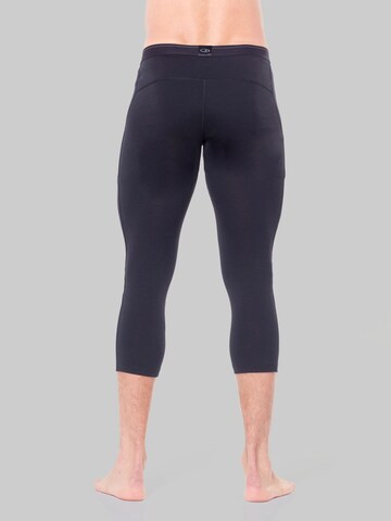 ICEBREAKER Skinny Workout Pants 'Oasis' in Black