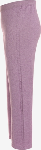 Ulla Popken Regular Pants in Purple