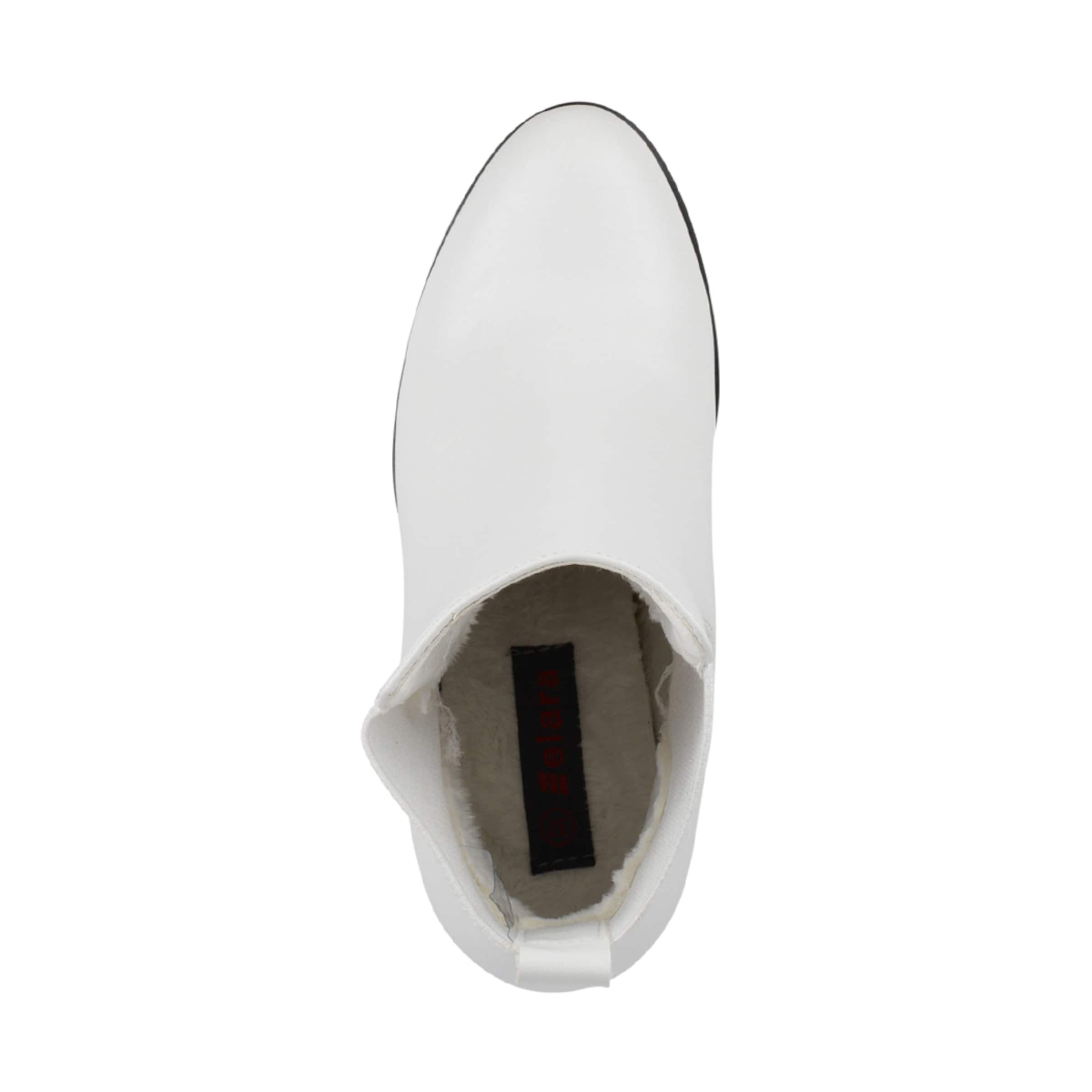 Boots chelsea di Elara in bianco