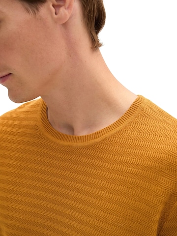 TOM TAILOR Sweater in Brown