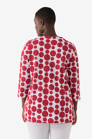 T-shirt Ulla Popken en rouge