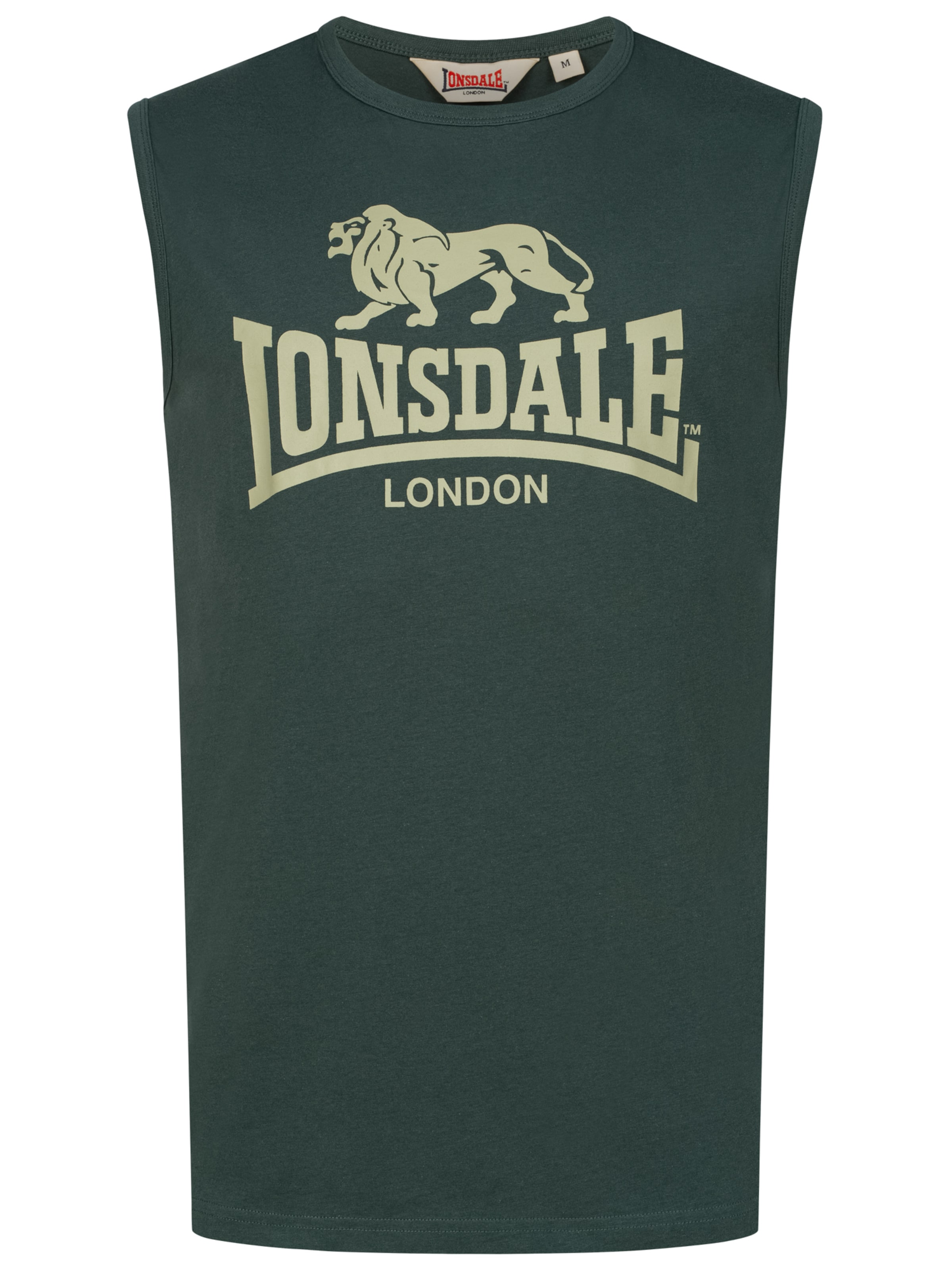 LONSDALE Shirt 'Clopton' in Green: front