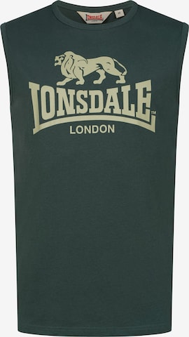 LONSDALE Shirt 'Clopton' in Groen: voorkant