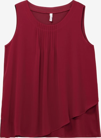 SHEEGO Blouse in Rood: voorkant
