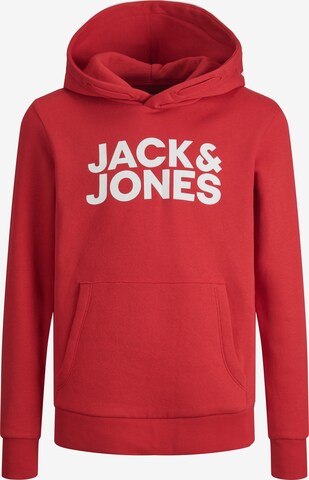 Jack & Jones JuniorSweater majica - crvena boja: prednji dio