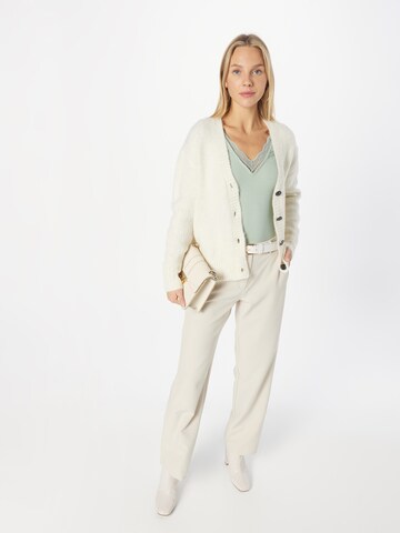 Pull-over 'Lizza' Kaffe en blanc