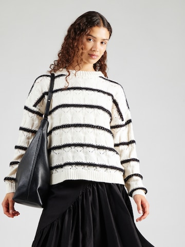 b.young Sweater 'BYMABELLE' in White: front