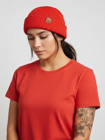 Manufaktur13 Beanie 'Fishermans' in Red
