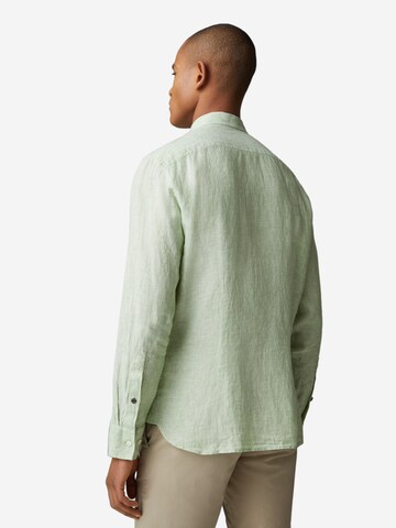 BOGNER Regular fit Button Up Shirt 'Timi' in Green