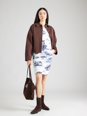 mėlyna monari Suknelė