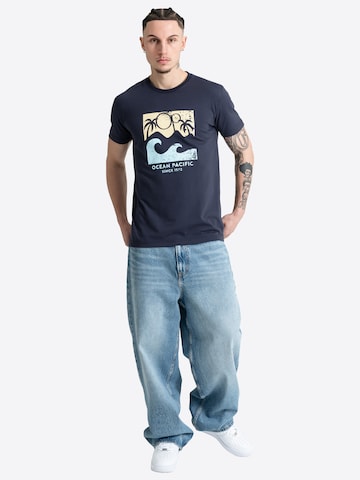 Ocean Pacific Футболка 'Froth' в Синий