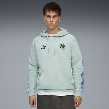 PUMA Sports sweatshirt 'Olympique de Marseille King' in Green: front