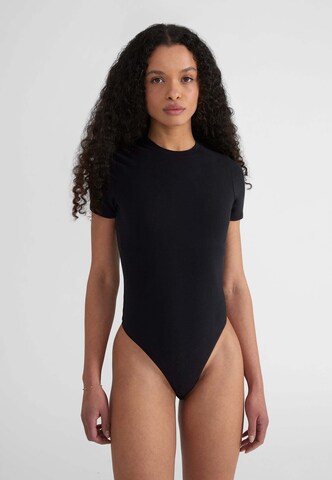 Style Republic Shirt bodysuit in Black