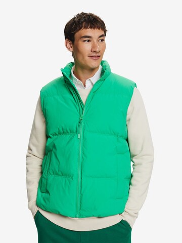 Gilet ESPRIT en vert : devant