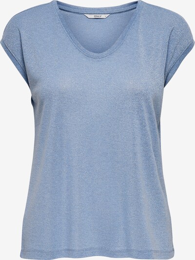 ONLY T-Shirt 'Onlsilvery' in hellblau, Produktansicht