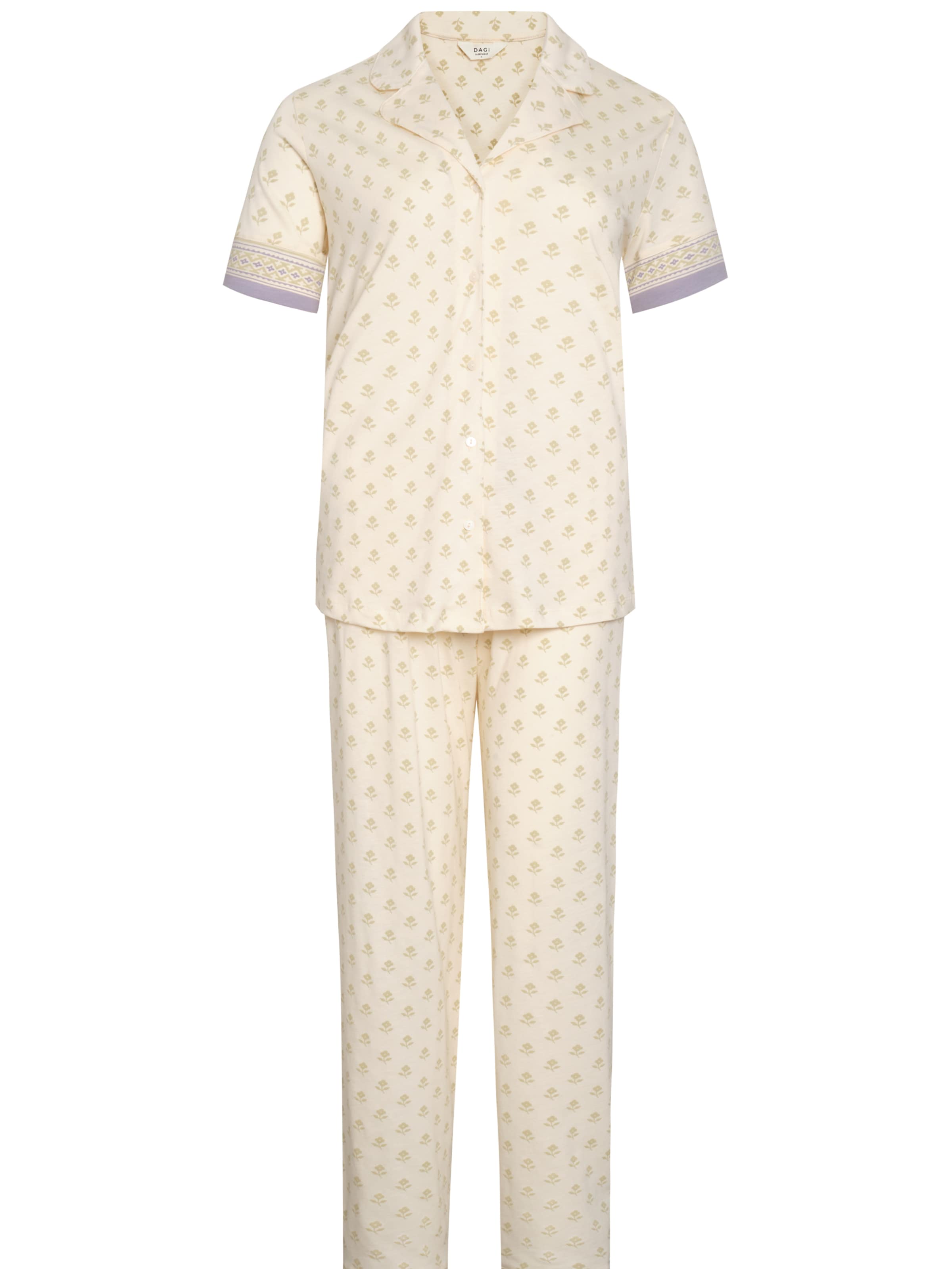 Pigiama di Dagi in beige: frontale