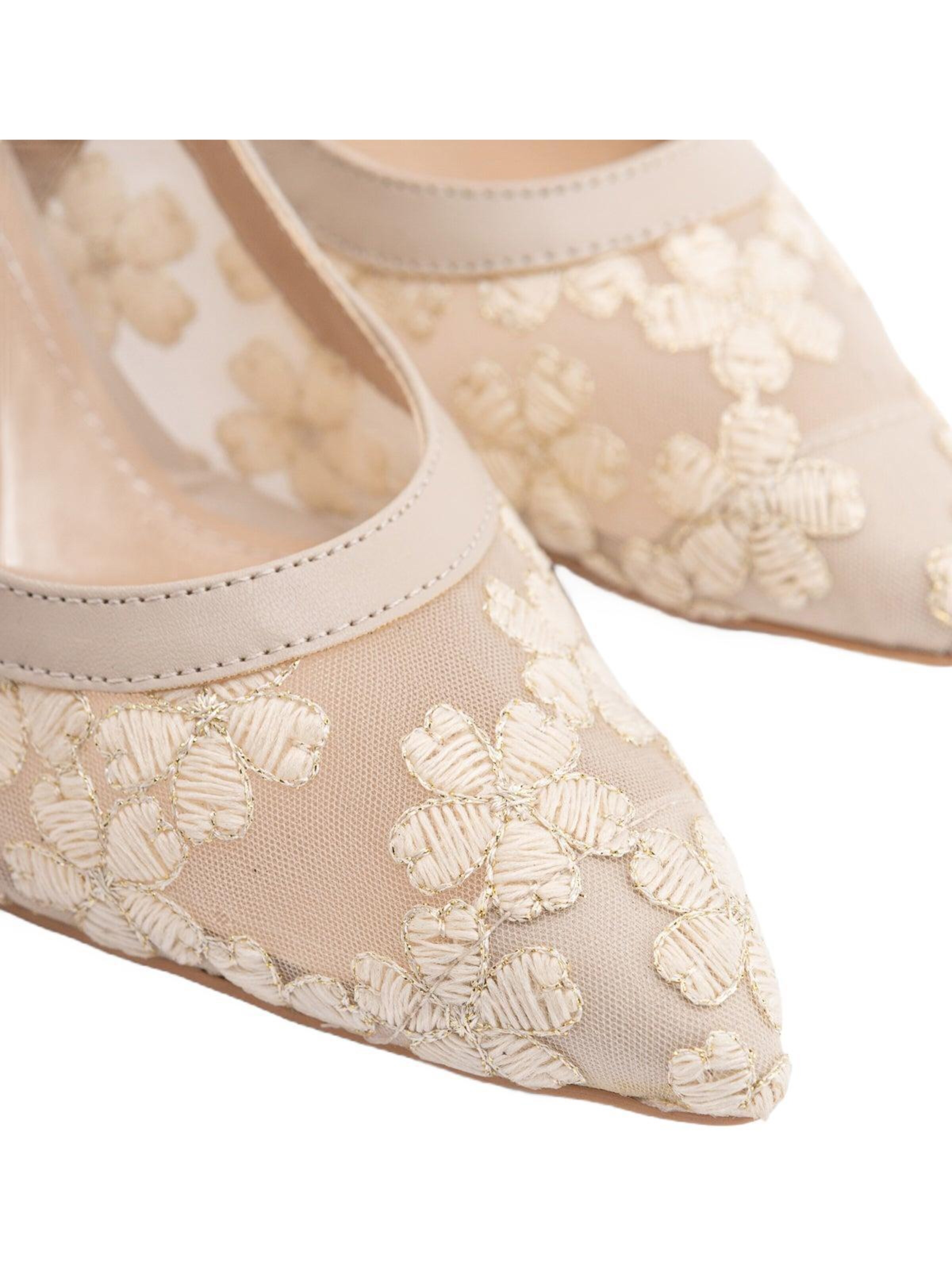 Limoya Slingpumps 'Kamelie'‌‌‌ in Beige