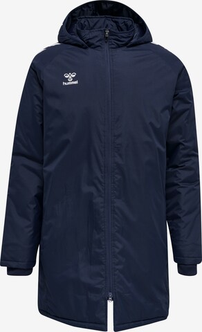 Hummel Athletic Jacket in Blue: front