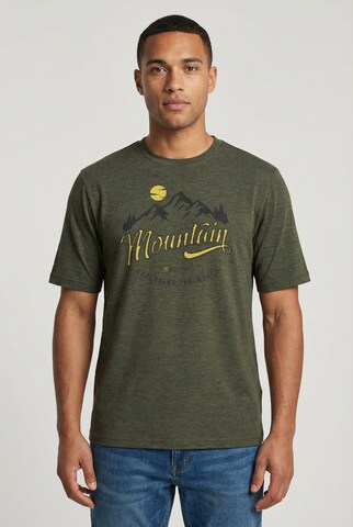 KILLTEC Performance Shirt in Green: front