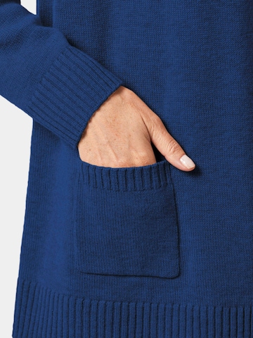 Goldner Gebreid vest in Blauw