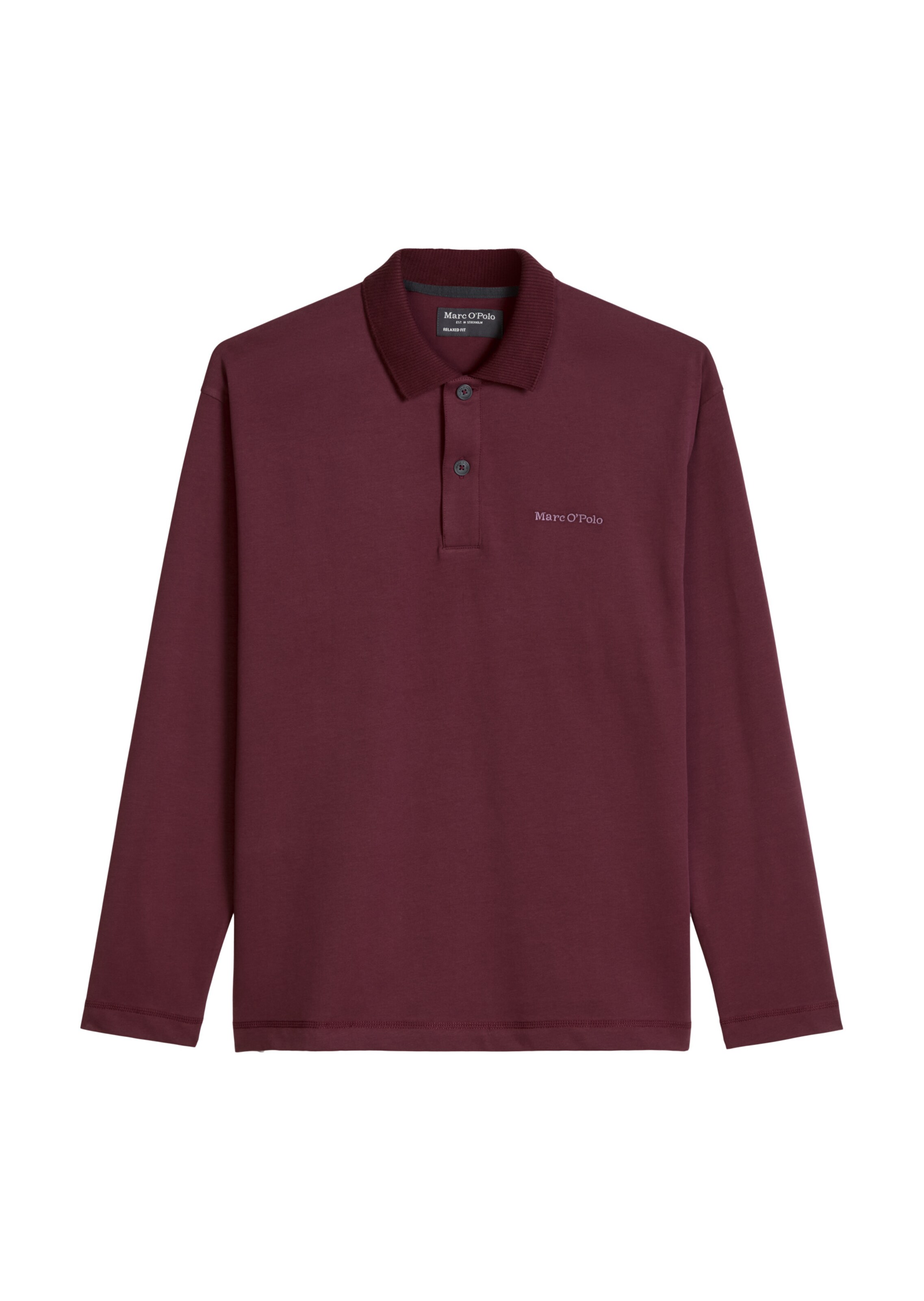 Marc O'Polo Poloshirt in Lila: Vorderseite
