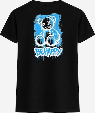RMK Shirt 'Crazy Bär' in Black: front