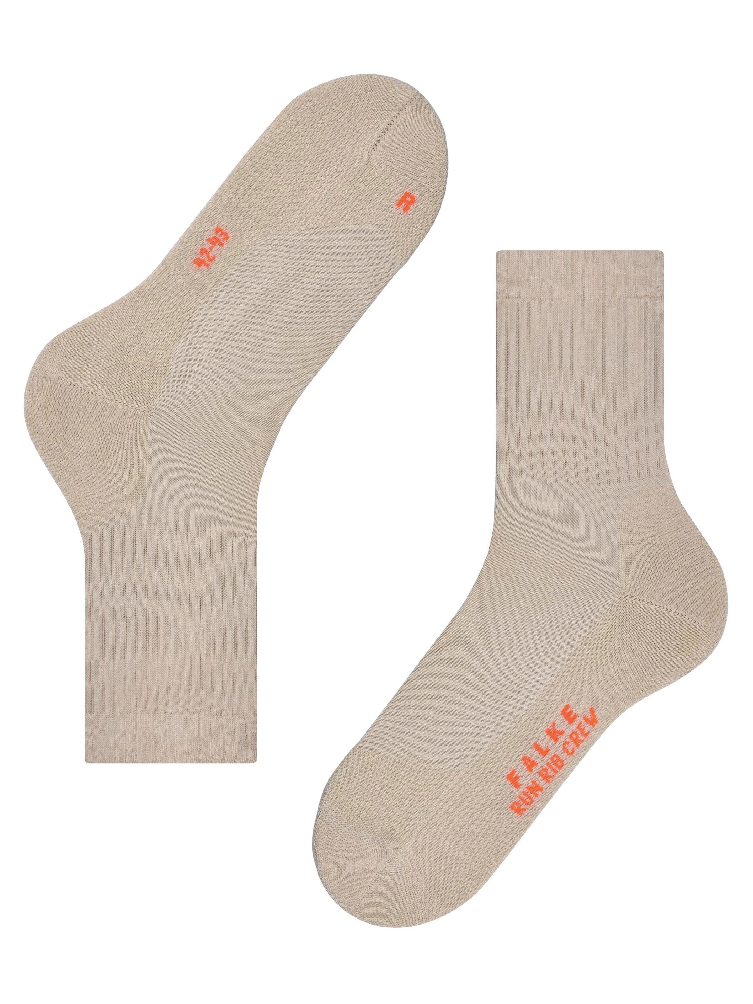 FALKE Run Rib Crew in Beige