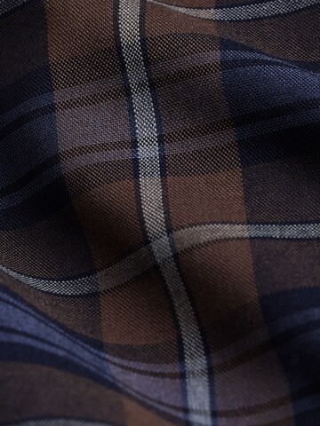 Next Regular fit Button Up Shirt in Brown