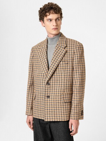 Coupe regular Veste de costume 'Aderito' Antioch en beige