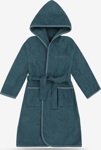 normani Bathrobe in Blue: front