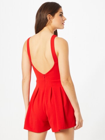 Tuta jumpsuit di WAL G. in rosso