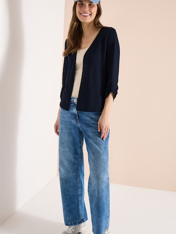 CECIL Gebreid vest in Blauw