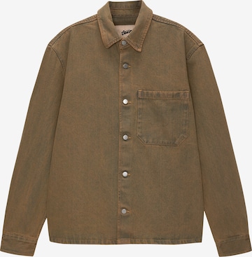 Pull&Bear Between-season jacket in Yellow: front