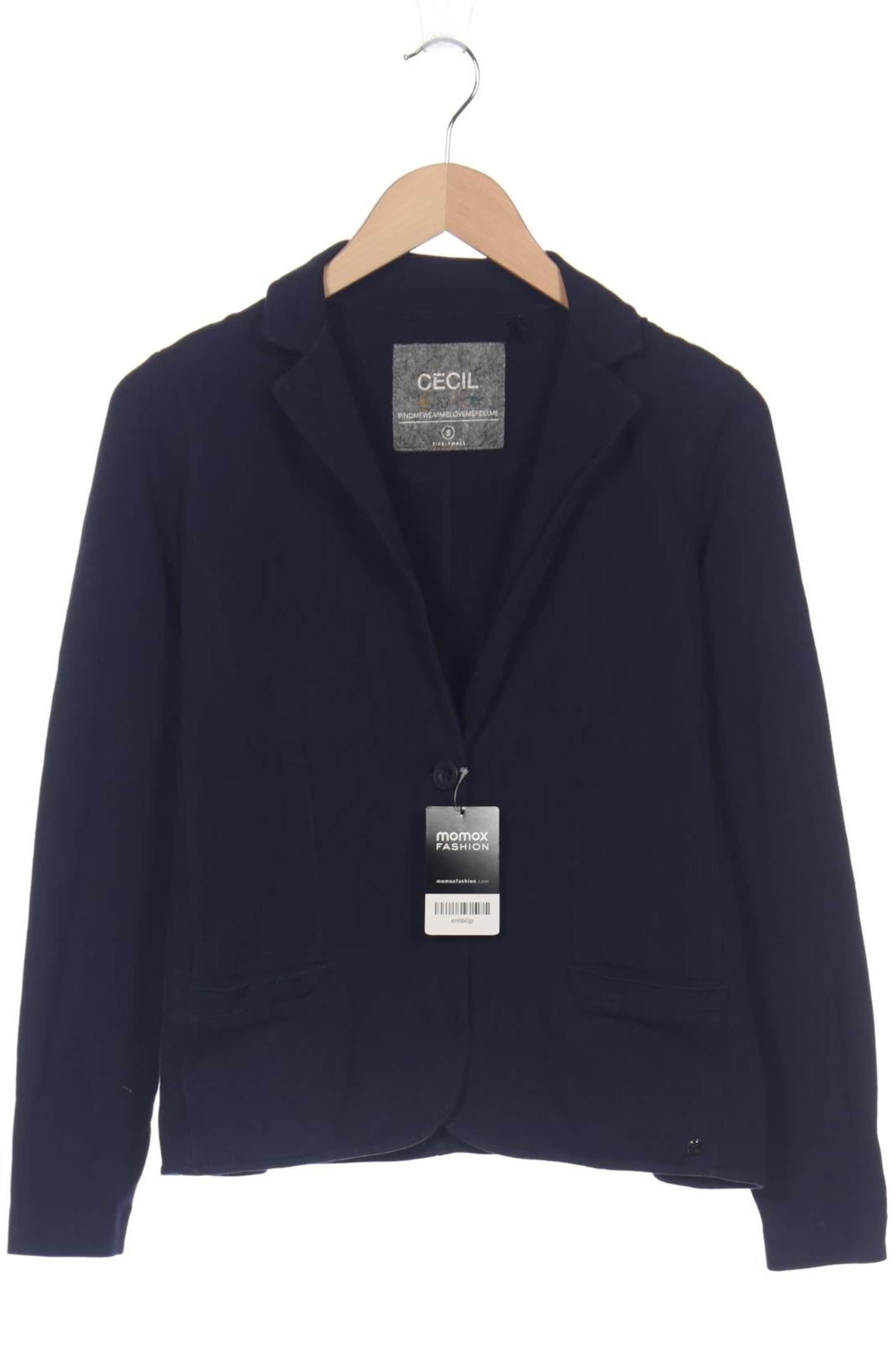 CECIL Strickjacke S in Blau: Vorderseite